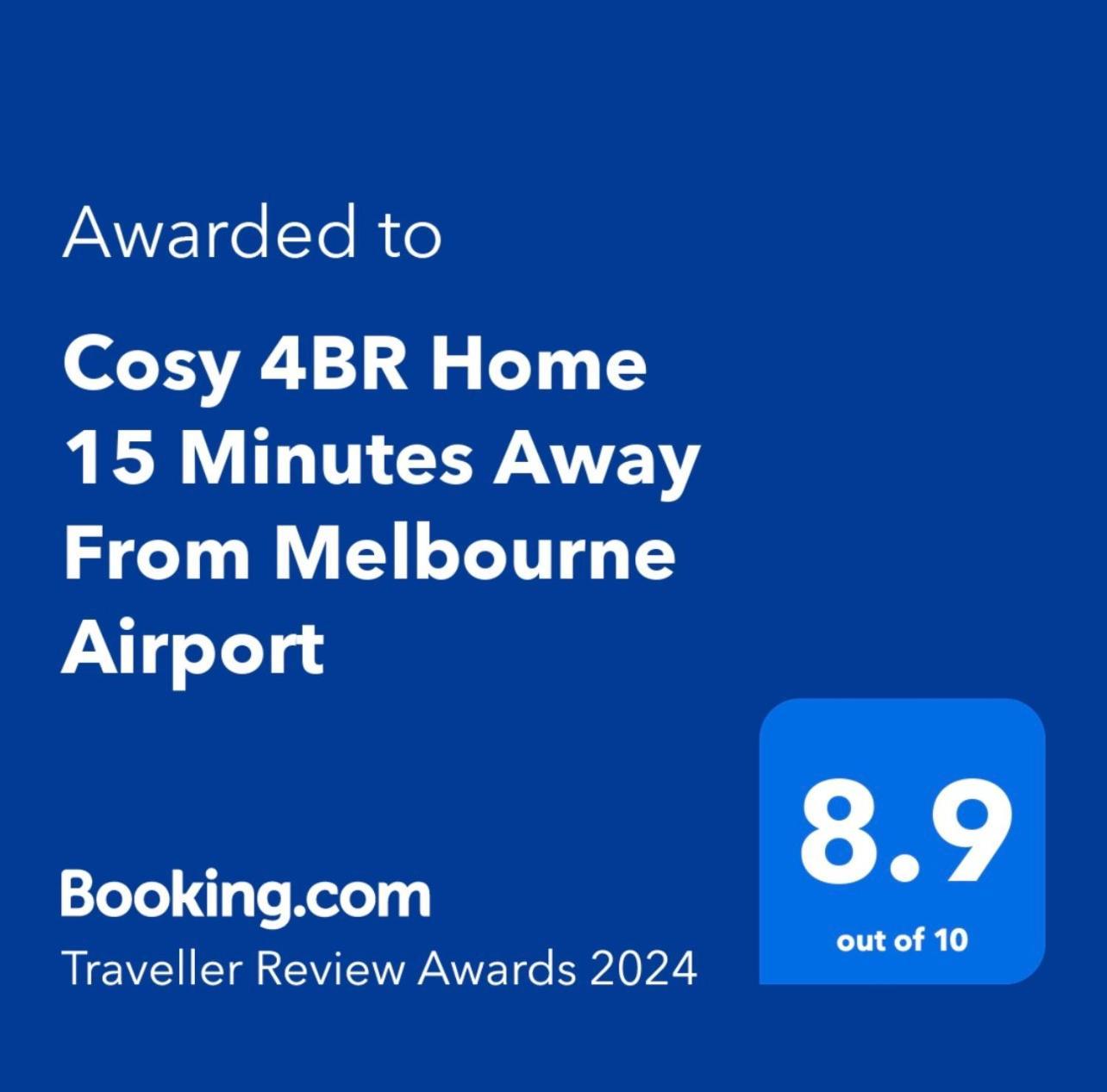 Cosy 4Br Home 15 Minutes Away From Melbourne Airport St Albans Eksteriør billede